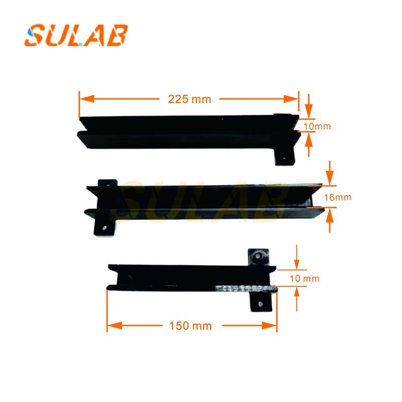 Universal Type Suitable For Passenger Residential Elevator AC Drive Lifting Equipment Parts Apartment T-type Elevator Guide Boot