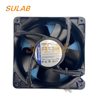 Εμπμπαπστ 4650N-465 AC Αξιακός ανεμιστήρας 230V 160m3/h για εξαρτήματα ανελκυστήρων