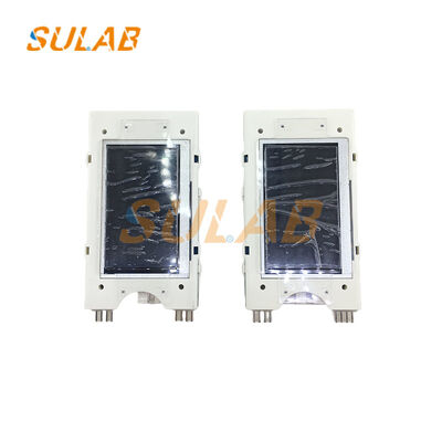 Ηθόνη οθόνης ανελκυστήρα από ανοξείδωτο χάλυβα υψηλής ανάλυσης με πληροφορίες λειτουργίας σε πραγματικό χρόνο και εξωτερικό πάνελ οθόνης κλήσης