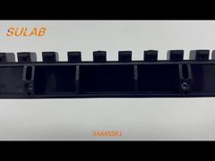 Κλιμακώδης πλαισίου πλαστικό κίτρινο άκρο λωρίδες και μαύρες λωρίδες πεζοδρόμιο κλιμακώδης πλαισίου κίτρινη λωρίδα πλαστικό