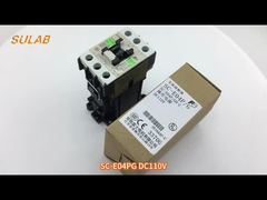 Επαφές Fuji Electric SC-E04PG-110VDC IEC με 3-πολικό ονομαστικό ρεύμα 18A και βιτρίνα πηνίου DC 110V