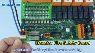 Λύση ασφαλείας KONE Elevator Fire Board KM713150G01