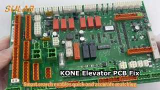 KONE KM51070314G11 LCECCBN2e Ανελκυστήρας αυτοκινήτου επάνω πλακέτα πλακέτας πλακέτας οροφής αυτοκινήτου Αντικατάσταση κυκλώματος πίνακα ελέγχου