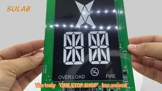 Monarch Elevator Command Board με οθόνη LCD 4,3 ιντσών CAN Communication Interface και Voice Contr