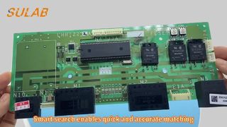 Mitsubishi Elevator Floor Display Panel LHH-222A με διπλή είσοδο τροφοδοσίας AC110V/DC24V και υπερένταση