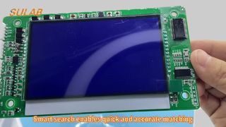 Monarch SFTC-HCB-L-BO Elevator Call Panel με λευκή οθόνη LCD 4,3 ιντσών CAN Communication και DC24