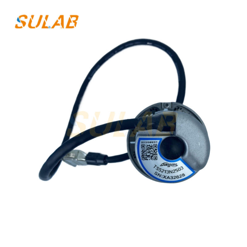 High Resolution 2500 PPR IP65 RS422 Optical Encoder for Elevators TS5213N2503
