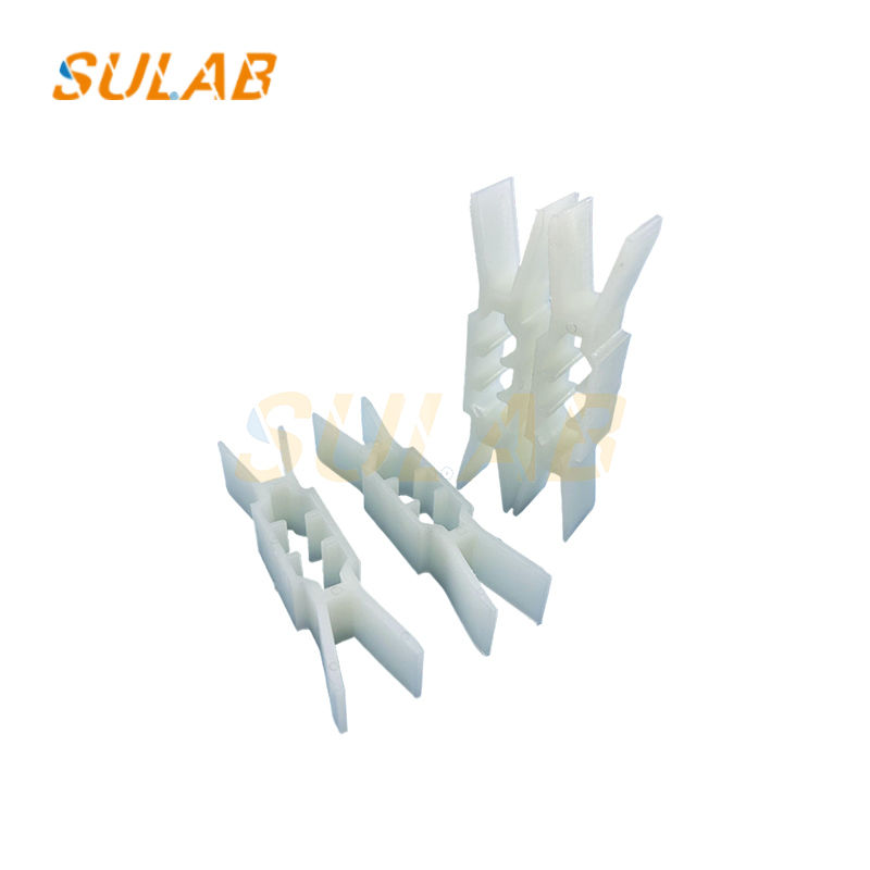 Elevator Landing Door Slider Clip QKS9 - Wear-Resistant PA Material for Smooth Door Movement and Mitsubishi-Type Compatibility