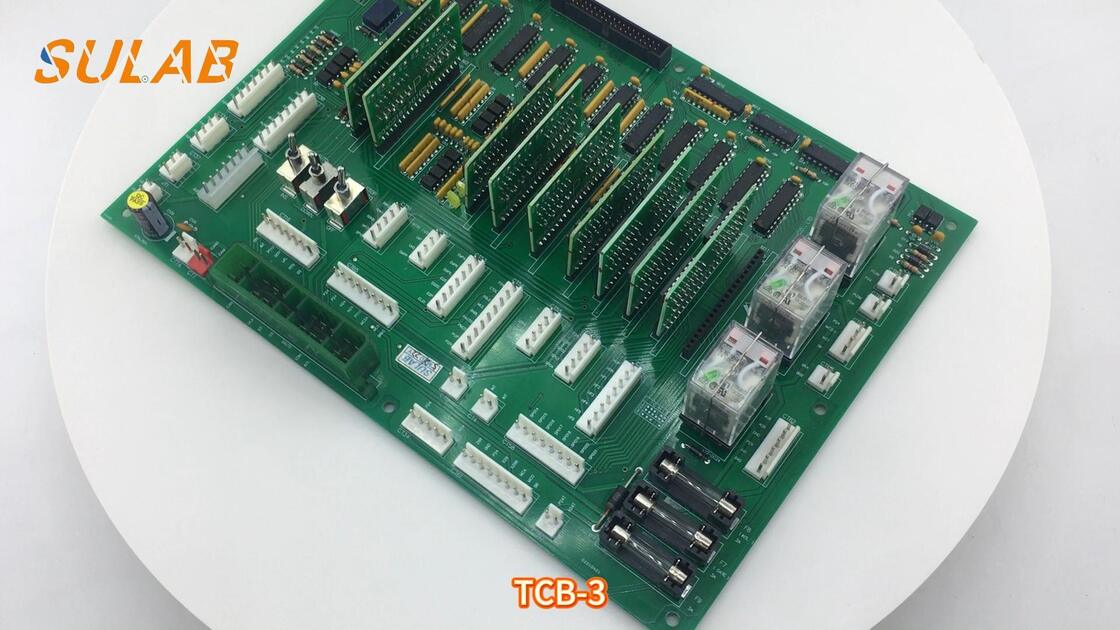 Hyundai Elevator PCB Relay Board TCB-3 with 72 MHz Processor 24 V Safety Chains and Cloud-Ready 4G Modem