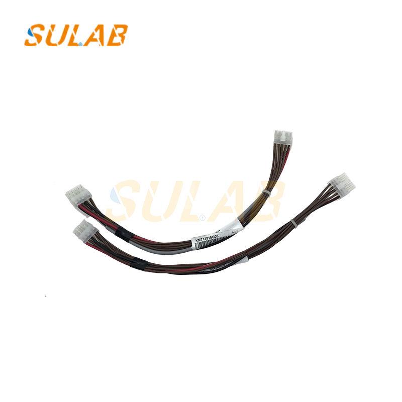 KONE Elevator Communication Cable with 10-Pin XS2XB18 Connector High-Temperature Resistant up to 105°C and Anti-Interference Shielding