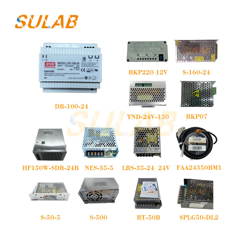 Mean Well DIN Rail Switching Power Supply For Elevator Industrial Control DC 24V Output Spare Part DR-100-24