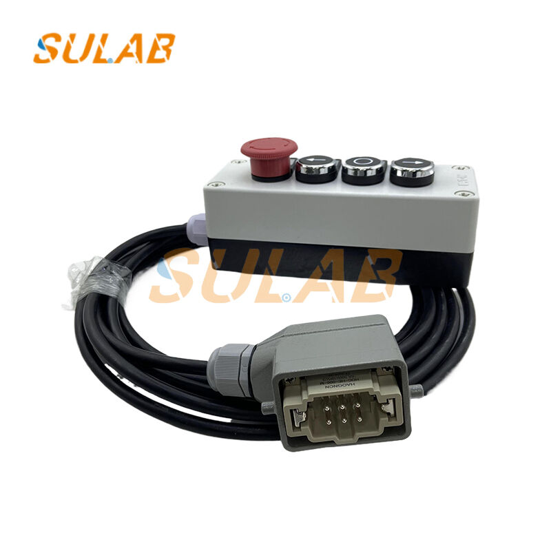 TKE Escalator Inspection Control Box with Emergency Stop Button Real-Time Fault Code Display and EN 81-20 Safety Standards