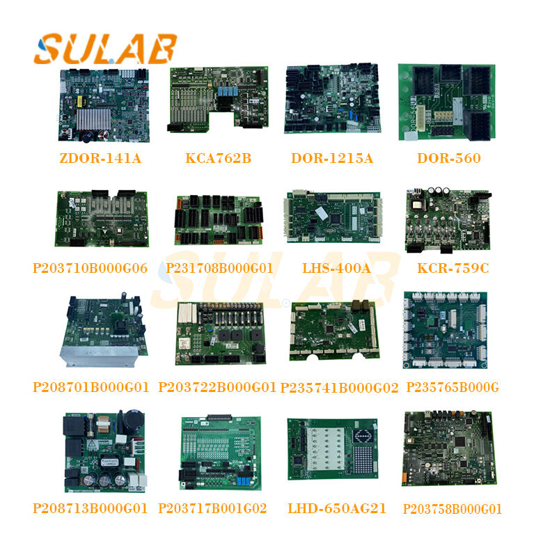 Mitsubishi Elevator Control Board KCR-816B with Circuit Protection Real-Time Monitoring and Standard Interface