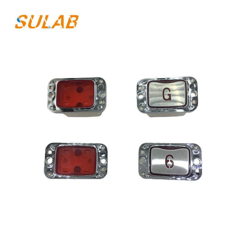 MTD260 Elevator Hall Call Push Button PCB High Bright LED Illuminated Landing Operation Switch Lift Replacement Maintenance Spare Parts