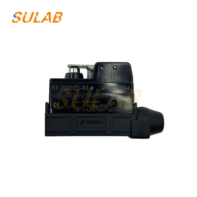 Εναλλακτικός διακόπτης φρένων θερμικής προστασίας με επαφή SPDT και φαινολικό πλαστικό κέλυφος για μέρη ανελκυστήρα