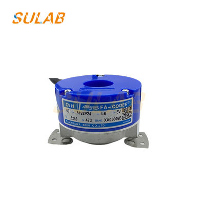 Κωδικοποιητής Tamagawa TS5246N473 με Έξοδο Οδηγού Γραμμής Υψηλής Ανάλυσης 8192P/R και Σχεδίαση Φλάντζας φ60mm για Ανελκυστήρες