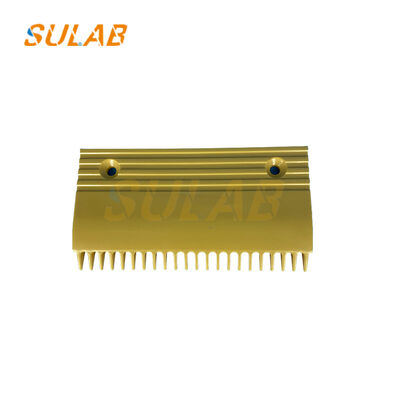 Πλάκα χτενίσματος κλιμακωτής με 22 δόντια με υψηλής αντοχής μηχανικό πλαστικό για ομαλή μετάβαση και συμμόρφωση με το πρότυπο EN 115-1