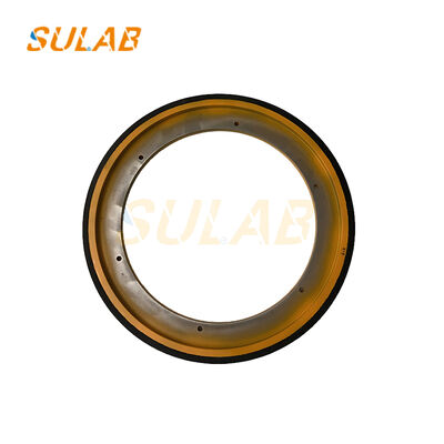 Otis 587mm Διαμέτρου Τροχιακό τροχό ανθεκτικό στην φθορά αντιστρέψιμο τροχονίδιο κίνησης για ανταλλακτικά κυλιόμενων οχημάτων