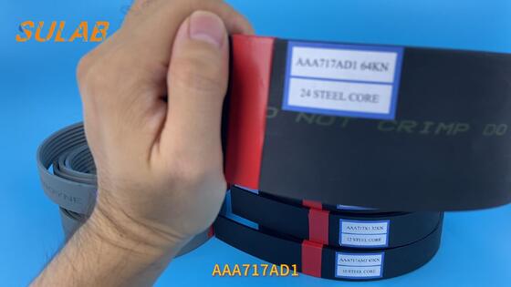 Ζώνη Ελκτικής Χάλυβα Otis AAA717AD1 Υψηλής Αντοχής Χαμηλών Δονήσεων Ανθεκτική στη Φθορά Ζώνη Μετάδοσης για Ανύψωση Ανελκυστήρα